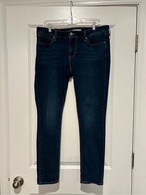 Levi’s 711 Skinny Dark Blue Women's Stretch Jeans